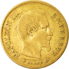 Moeda, França, Napoleon III, 10 Francs, 1857, Paris, VF(30-35), KM 784.3