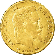 Monnaie, France, Napoleon III, 5 Francs,1868, Paris, TTB, Or, KM 803.2,Gad 1002