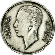 Coin, Iraq, Ghazi I, 50 Fils, 1938, AU(55-58), Silver, KM:104