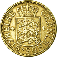 Coin, Greenland, Krone, 1926, EF(40-45), Aluminum-Bronze, KM:8