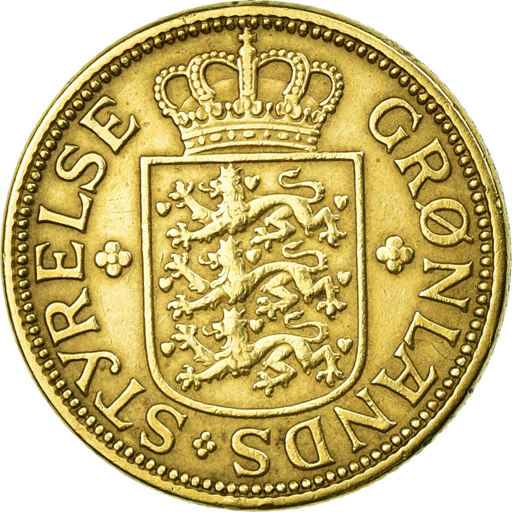 Coin, Greenland, 50 Öre, 1926, EF(40-45), Aluminum-Bronze, KM:7