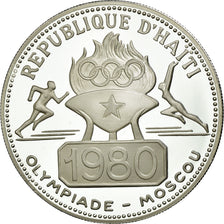 Coin, Haiti, 50 Gourdes, 1977, MS(65-70), Silver, KM:129