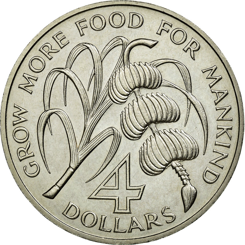 Monnaie, DOMINICA, 4 Dollars, 1970, SUP, Copper-nickel, KM:11