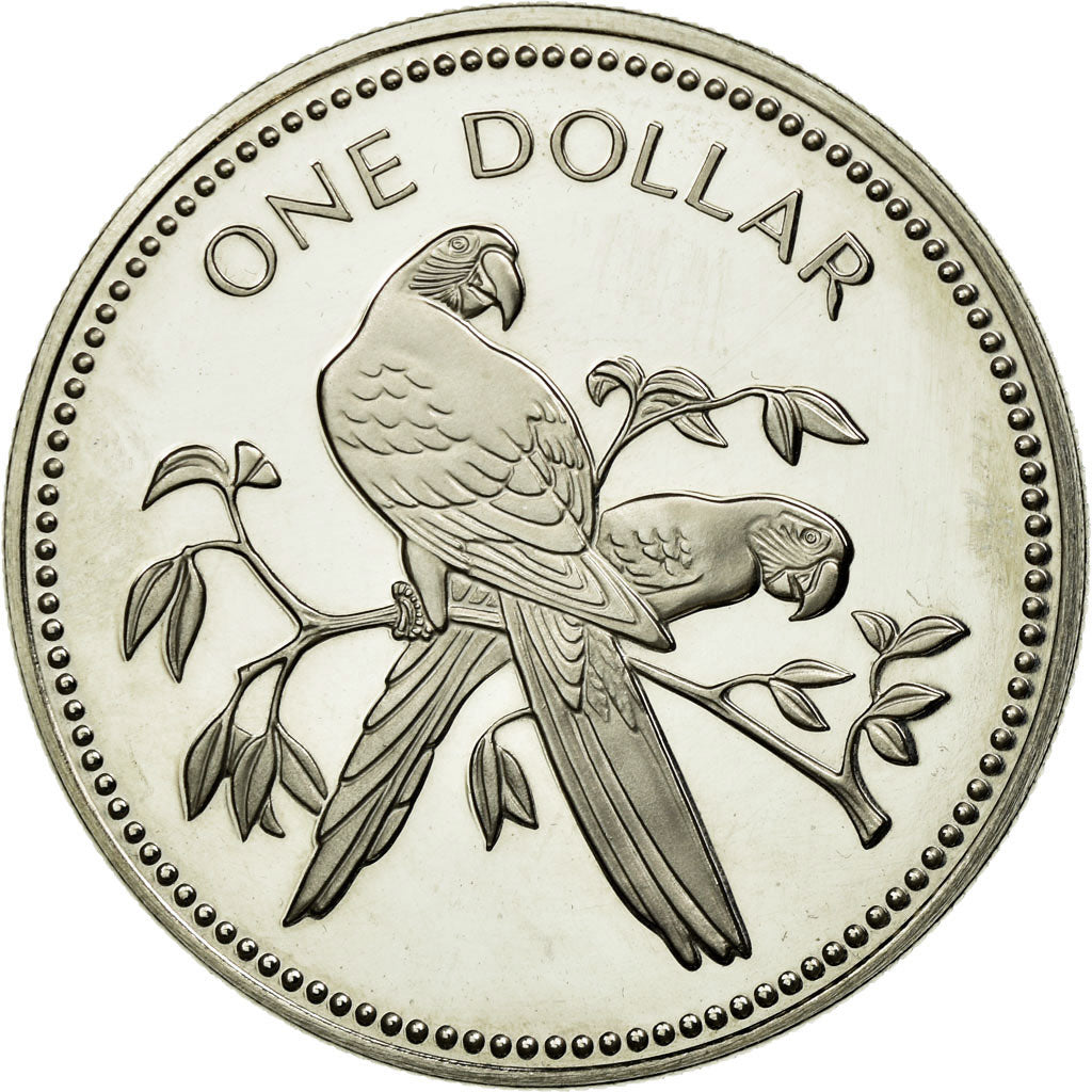 Coin, Belize, Dollar, 1979, Franklin Mint, MS(65-70), Copper-nickel, KM:43