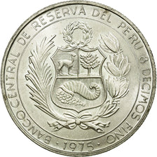 Coin, Peru, 200 Soles, 1975, MS(60-62), Silver, KM:262