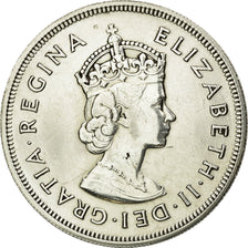 Coin,Bermuda,Elizabeth II,Crown,1959,British Royal Mint,EF(40-45),Silver,KM 13
