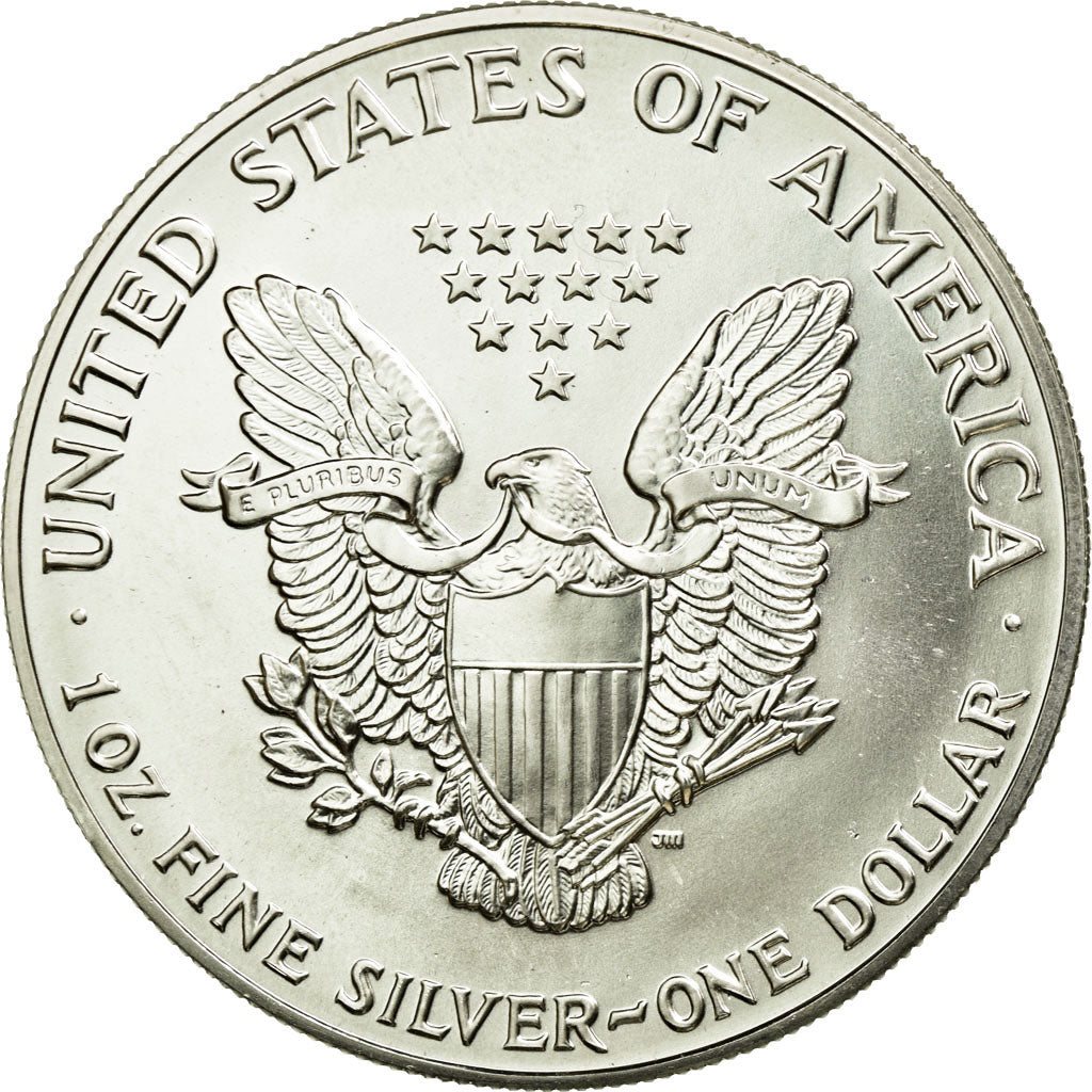 Coin, United States, Dollar, 1991, U.S. Mint, Philadelphia, MS(63),Silver,KM 273