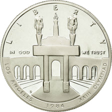 Coin, United States, Dollar, 1984, U.S. Mint, San Francisco,MS(63),Silver,KM 210