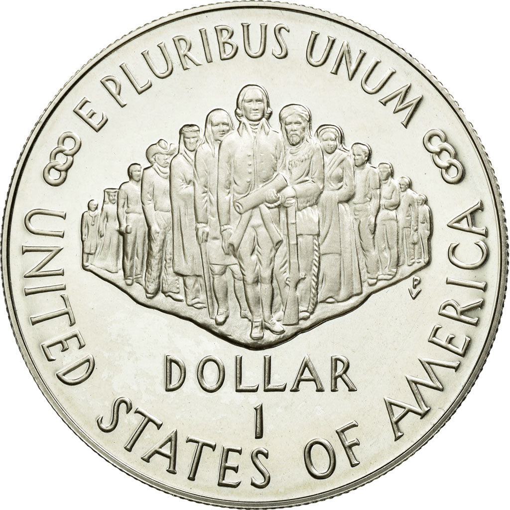 Coin, United States, Dollar, 1987, U.S. Mint,San Francisco,MS(63),Silver,KM 220