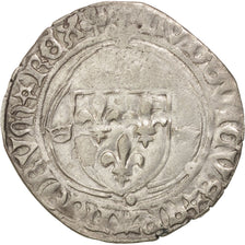 Coin, France, Douzain, 1498, La Rochelle, EF(40-45), Billon, Duplessy:664
