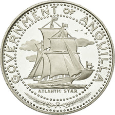 Coin, ANGUILLA, 4 Dollars, 1970, MS(65-70), Silver, KM:18.1