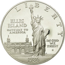 Coin, United States, Dollar, 1986, U.S. Mint, San Francisco,MS(63),Silver,KM 214