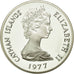 Coin, Cayman Islands, Elizabeth II, 25 Dollars, 1977, MS(64), Silver, KM:14