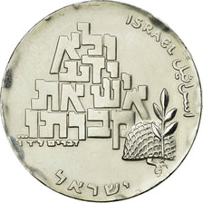 Munten, Israël, 10 Lirot, 1969, PR+, Zilver, KM:53