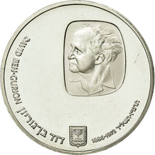 Coin, Israel, 25 Lirot, 1974, Jerusalem, MS(65-70), Silver, KM:79.1