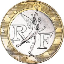 Coin, France, Génie, 10 Francs, 2001, Paris, BU, MS(65-70), Aluminum-Bronze