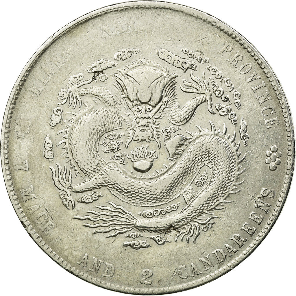 Coin, China, KIANGNAN, Kuang-hs, Dollar, 1904, EF(40-45), Silver, KM:145a.12