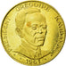Coin, Rwanda, 10 Francs, 1965, MS(63), Gold, KM:1