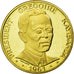 Coin, Rwanda, 25 Francs, 1965, MS(63), Gold, KM:2