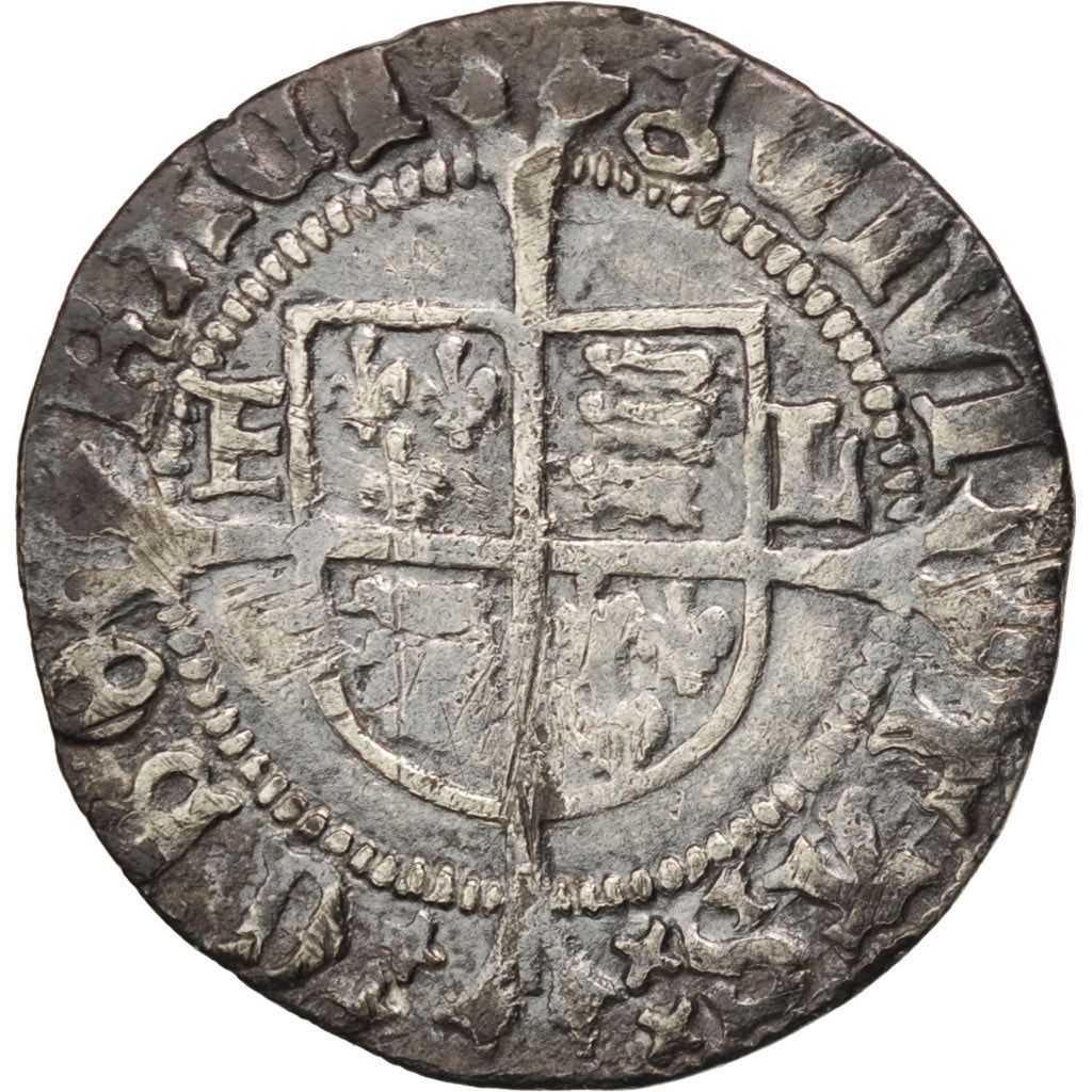 Moneta, Gran Bretagna, Half Groat, London, BB+, Argento