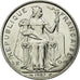 Coin, French Polynesia, 5 Francs, 1987, Paris, MS(60-62), Aluminum, KM:12