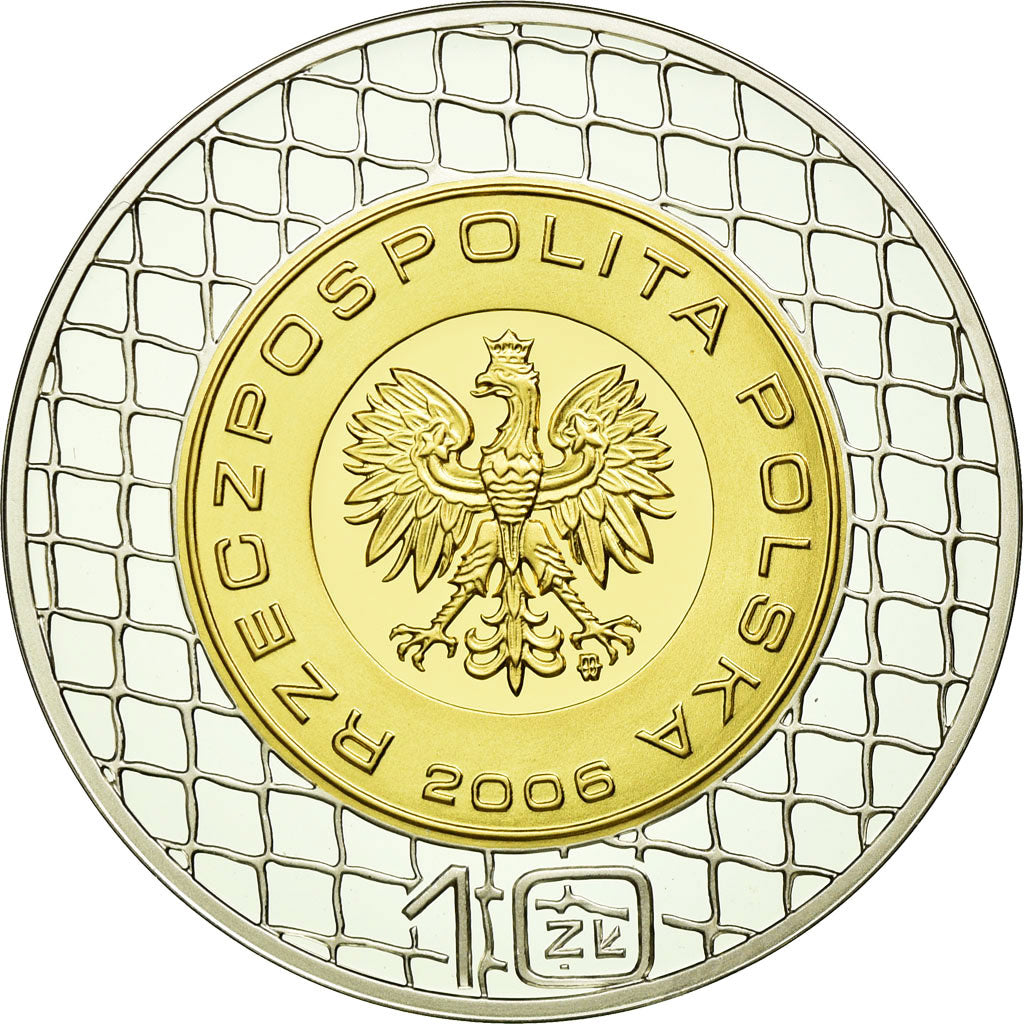Monnaie, Pologne, 10 Zlotych, 2006, Warsaw, SPL, Bi-Metallic, KM:754