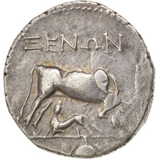 Coin, Illyria, Dyrrhachium, Drachm, AU(50-53), Silver