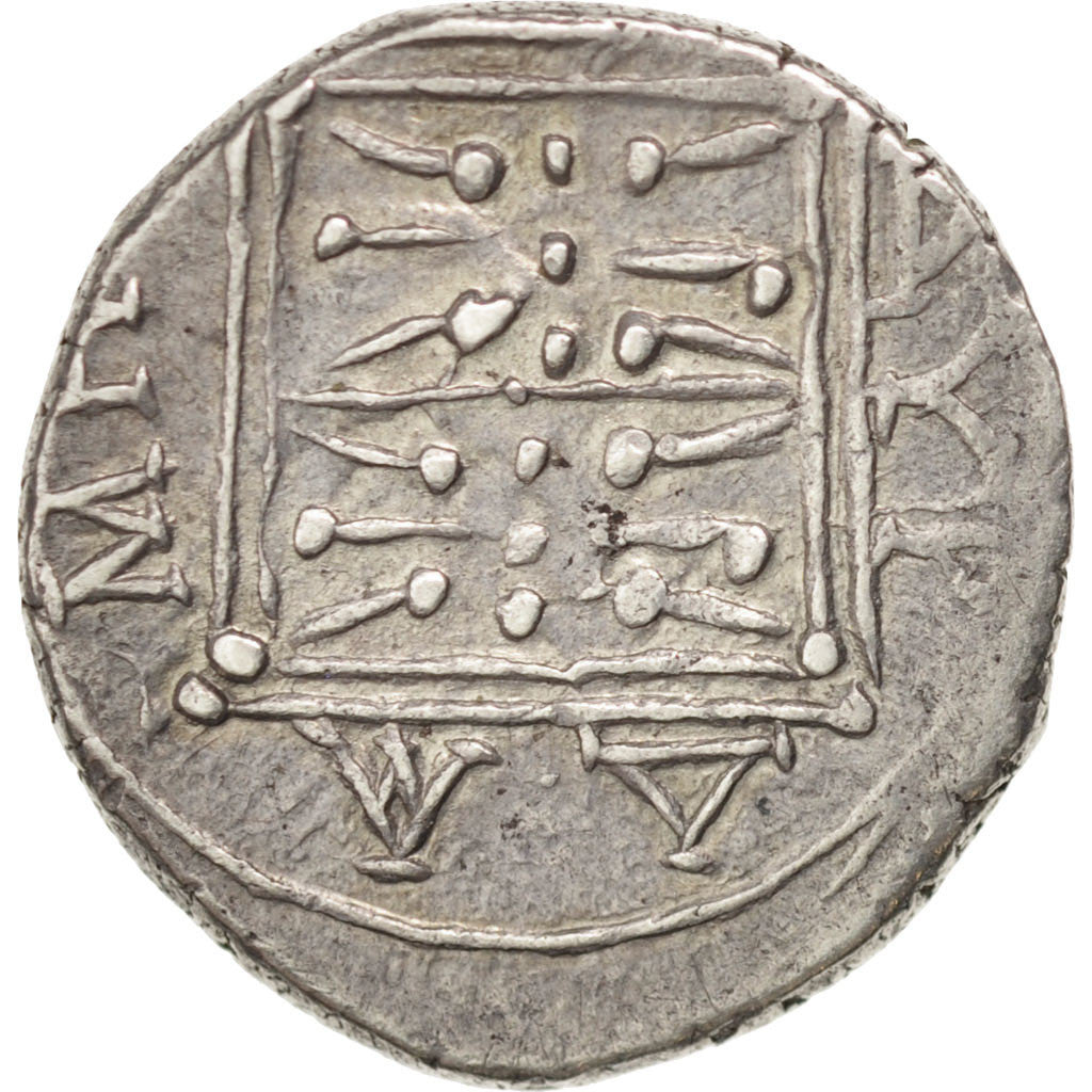 Coin, Illyria, Dyrrhachium, Drachm, AU(50-53), Silver