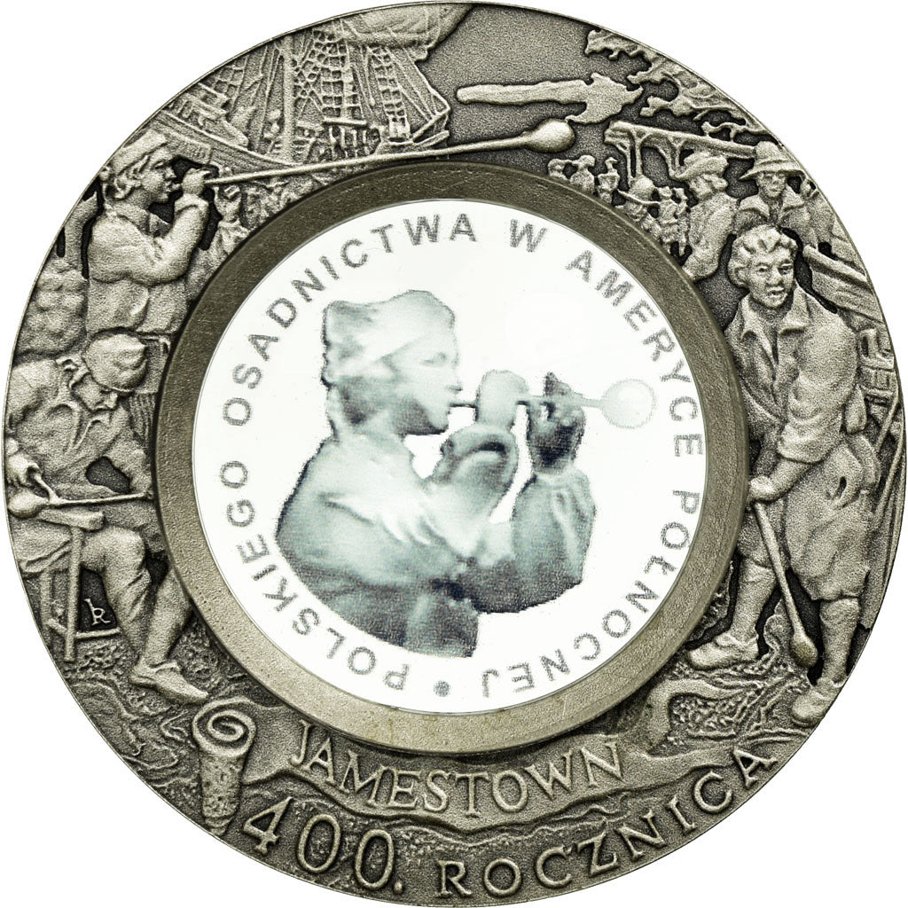 Coin, Poland, 10 Zlotych, 2008, MS(63), Silver, KM:658