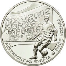 Coin, Poland, 10 Zlotych, 2002, Warsaw, MS(63), Silver, KM:434