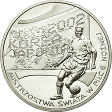Coin, Poland, 10 Zlotych, 2002, Warsaw, MS(63), Silver, KM:434