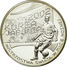 Coin, Poland, 10 Zlotych, 2002, Warsaw, MS(63), Silver, KM:434