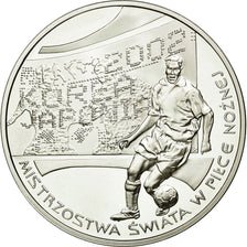 Coin, Poland, 10 Zlotych, 2002, Warsaw, MS(63), Silver, KM:434