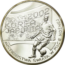 Coin, Poland, 10 Zlotych, 2002, Warsaw, MS(63), Silver, KM:434