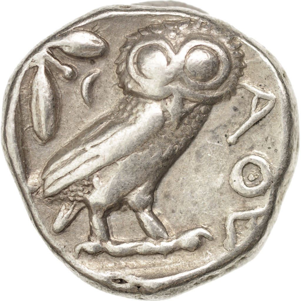 Coin, Attica, Athens, Athena, Tetradrachm, Athens, VF(30-35), Silver, SNG Cop:31