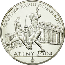 Coin, Poland, 10 Zlotych, 2004, Warsaw, MS(63), Silver, KM:517