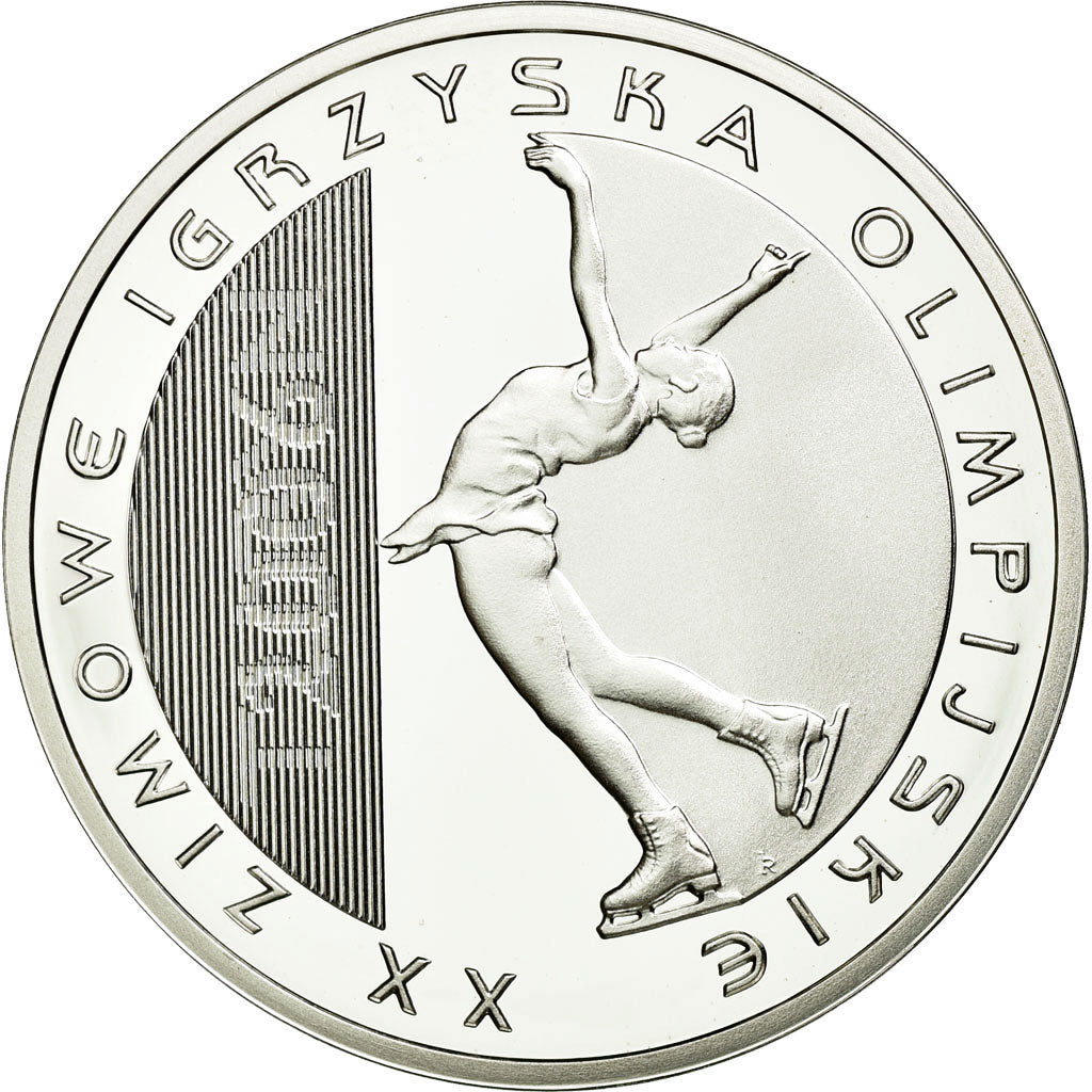 Moeda, Polónia, 10 Zlotych, 2006, Warsaw, MS(63), Prata, KM:556