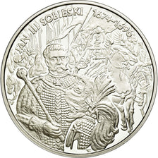 Monnaie, Pologne, 10 Zlotych, 2001, Warsaw, SPL, Argent, KM:425
