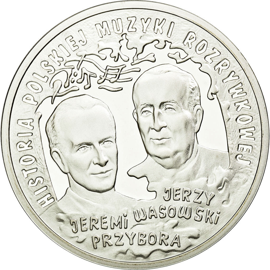 Coin, Poland, 10 Zlotych, 2011, Warsaw, MS(63), Silver, KM:803