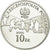 Moneda, Polonia, 10 Zlotych, 2005, Warsaw, SC, Plata, KM:554