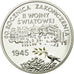 Moneda, Polonia, 10 Zlotych, 2005, Warsaw, SC, Plata, KM:554