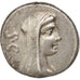 Moneta, Vesta, Denarius, Rome, BB, Argento