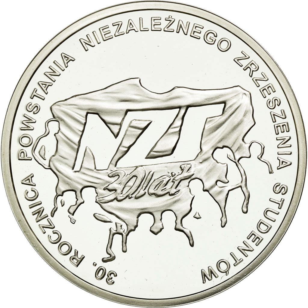 Moneda, Polonia, 10 Zlotych, 2011, Warsaw, SC, Plata, KM:768