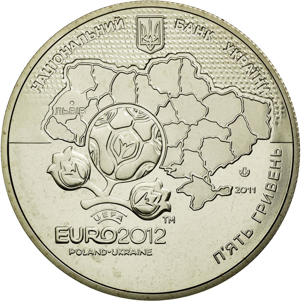 Monnaie, Ukraine, 5 Hryven, 2011, Kyiv, SPL, Copper-Nickel-Zinc, KM:651