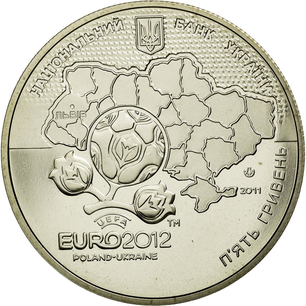 Monnaie, Ukraine, 5 Hryven, 2011, Kyiv, SPL, Copper-Nickel-Zinc, KM:651