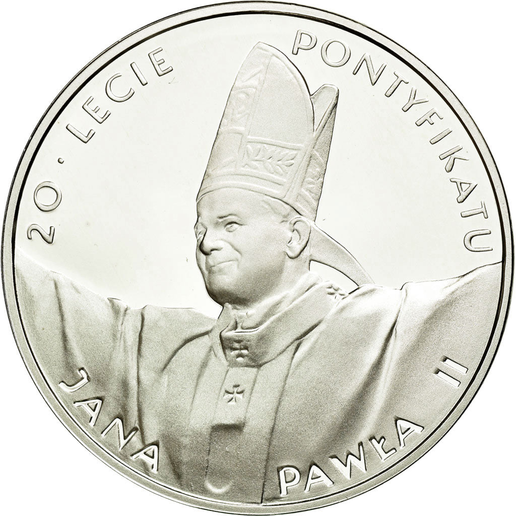 Moeda, Polónia, 10 Zlotych, 1998, MS(63), Prata, KM:345