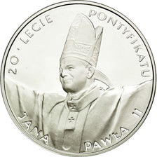 Coin, Poland, 10 Zlotych, 1998, MS(63), Silver, KM:345