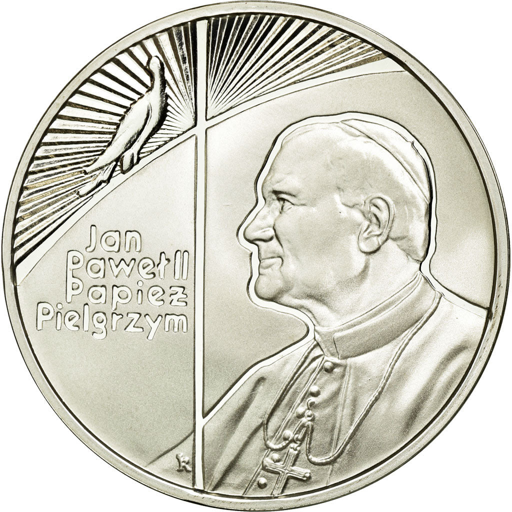 Moneta, Polonia, 10 Zlotych, 1999, SPL, Argento, KM:360