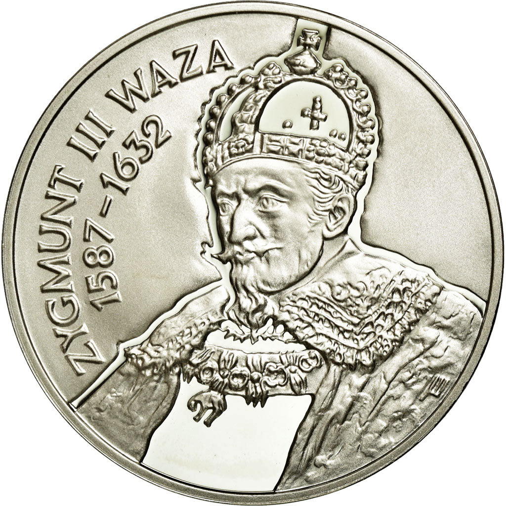 Moneta, Polska, 10 Zlotych, 1998, MS(63), Srebro, KM:337