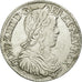 Monnaie,France,Louis XIV,1/2 Écu à la mèche longue,1651,Angers,TTB,KM 164.7